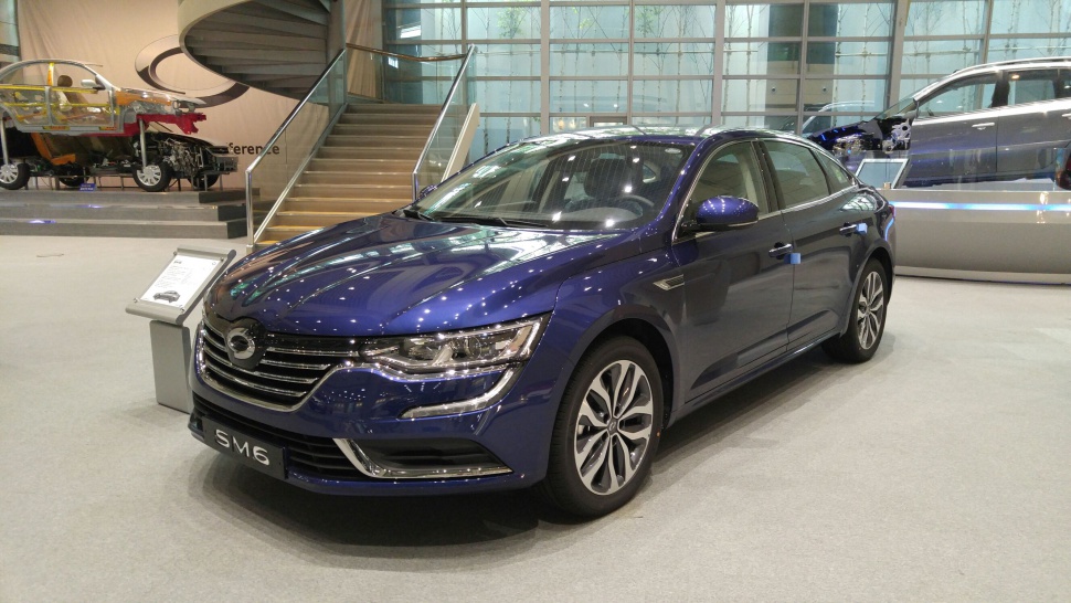 Renault korea samsung sm6